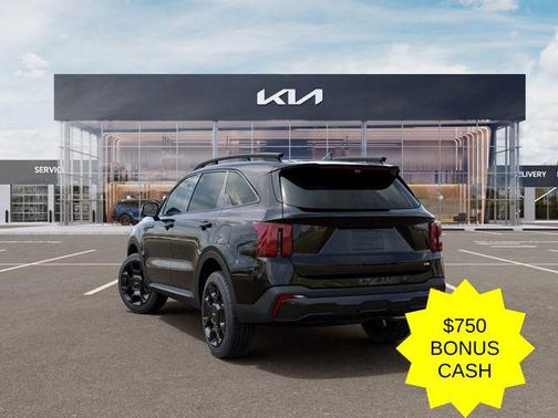 Ebony Black 2026 Kia Sorento SX