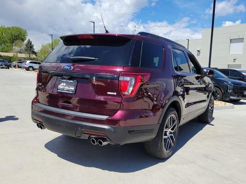 BURGUNDY VELVET MET TINT CC 2019 Ford Explorer Sport