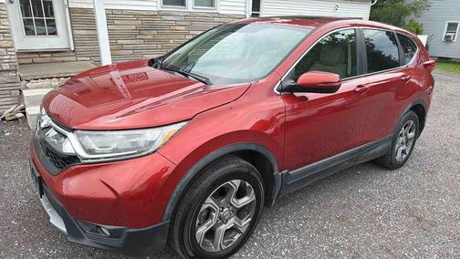 Molten Lava Pearl 2017 Honda CR-V EX-L