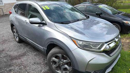 Lunar Silver Metallic 2018 Honda CR-V EX-L