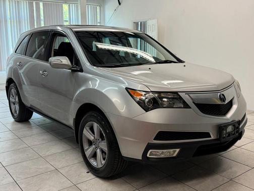 Palladium Metallic 2013 Acura MDX 3.7L Technology