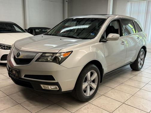 Palladium Metallic 2013 Acura MDX 3.7L Technology