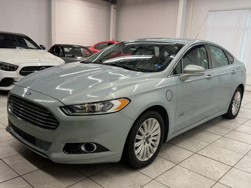 Gray 2014 Ford Fusion Energi Titanium