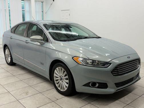 Gray 2014 Ford Fusion Energi Titanium