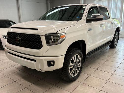 Super White 2018 Toyota Tundra Platinum