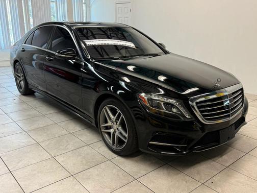 Black 2016 Mercedes-Benz S-Class 4MATIC