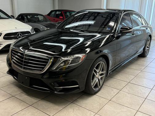 Black 2016 Mercedes-Benz S-Class 4MATIC