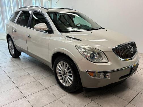 White Diamond Tricoat 2012 Buick Enclave Leather