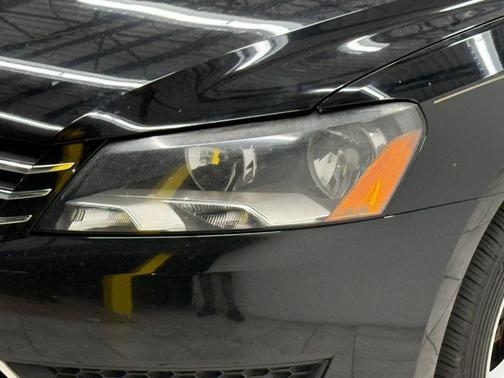 Black 2013 Volkswagen Passat 2.0 TDI SE w/ Sunroof