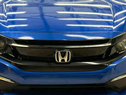 Aegean Blue Metallic 2019 Honda Civic Sport