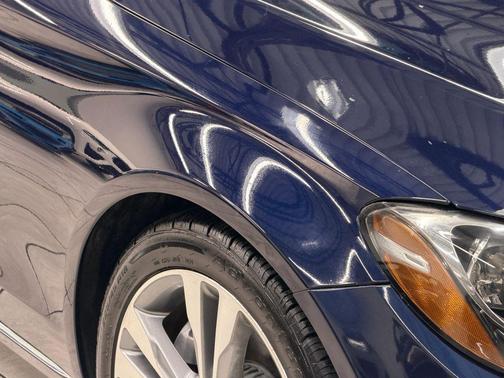 Blue 2018 Mercedes-Benz C-Class C 300 Sedan 4D