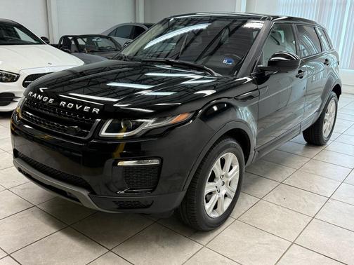 Black 2019 Land Rover Range Rover Evoque SE