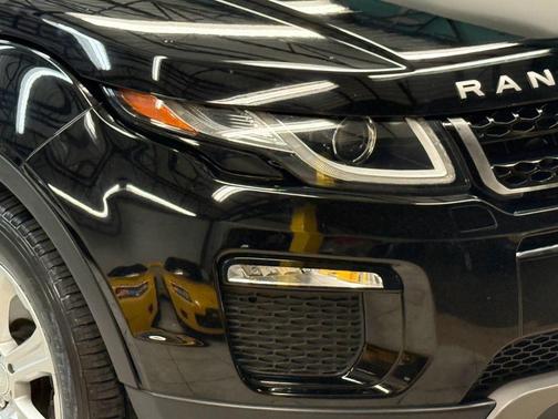 Black 2019 Land Rover Range Rover Evoque SE