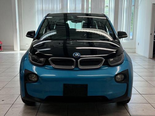 Protonic Blue Metallic w/Frozen Gray Accent 2017 BMW i3 94 Ah w/Range Extender