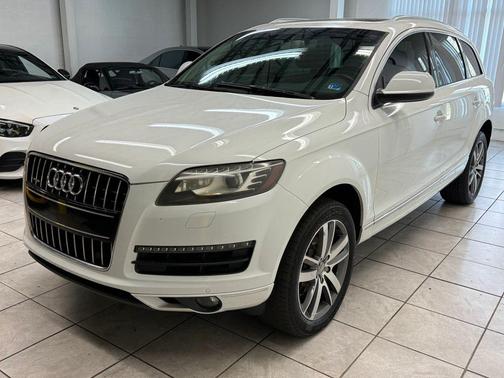 White 2014 Audi Q7 3.0T Premium Plus