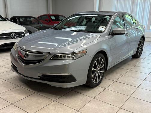 Silver 2015 Acura TLX V6 Tech