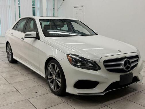 White 2016 Mercedes-Benz E-Class E 350 Sedan 4D