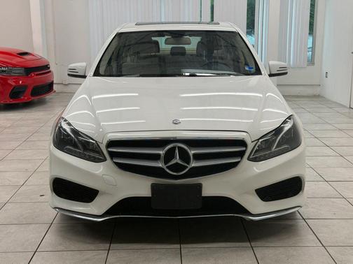 White 2016 Mercedes-Benz E-Class E 350 Sedan 4D