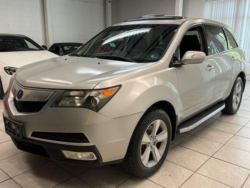 Silver 2011 Acura MDX 3.7L Technology