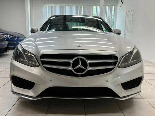 Silver 2016 Mercedes-Benz E-Class E 350 Sedan 4D