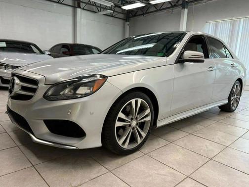 Silver 2016 Mercedes-Benz E-Class E 350 Sedan 4D