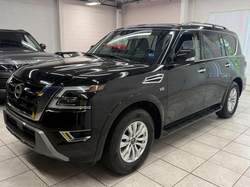 Super Black 2021 Nissan Armada SV 2WD