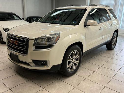 White 2015 GMC Acadia SLT-1