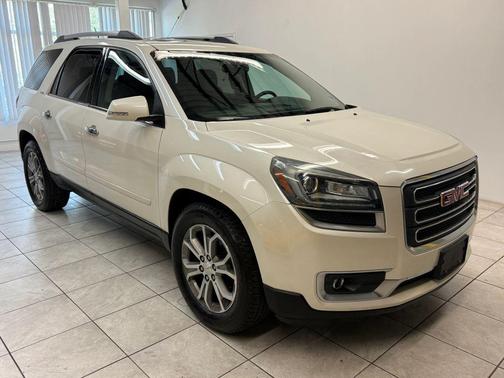 White 2015 GMC Acadia SLT-1