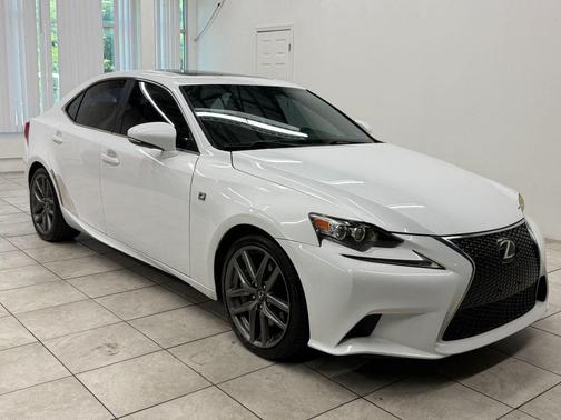 White 2014 Lexus IS 350 Base
