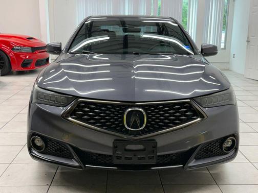 Modern Steel Metallic 2018 Acura TLX Technology
