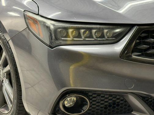 Modern Steel Metallic 2018 Acura TLX Technology