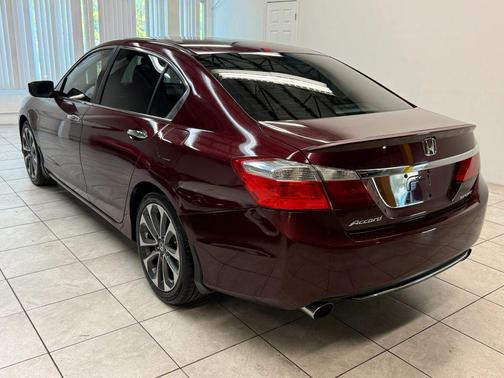 Burgundy 2015 Honda Accord Sport