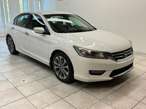 White Orchid Pearl 2015 Honda Accord Sport