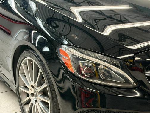 Black 2018 Mercedes-Benz C-Class C 300 Sedan 4D