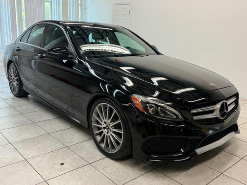 Black 2018 Mercedes-Benz C-Class C 300 Sedan 4D