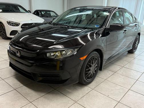 Crystal Black Pearl 2016 Honda Civic LX
