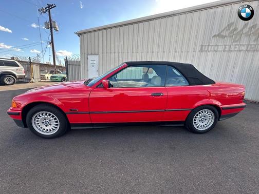 Red 1994 BMW 325 325iC 5-Speed Manual