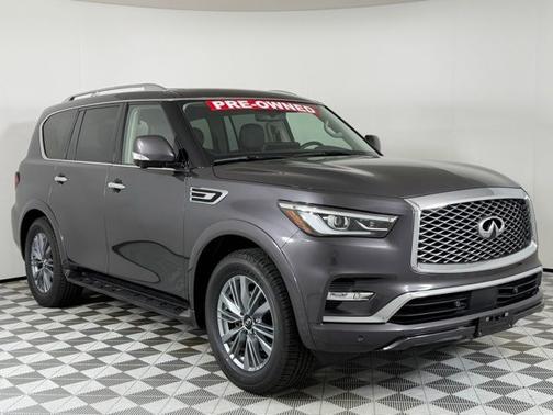 Anthracite Gray 2024 INFINITI QX80 LUXE