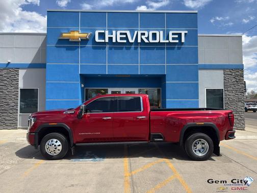 VOLCANIC RED 2024 GMC Sierra 3500 Denali