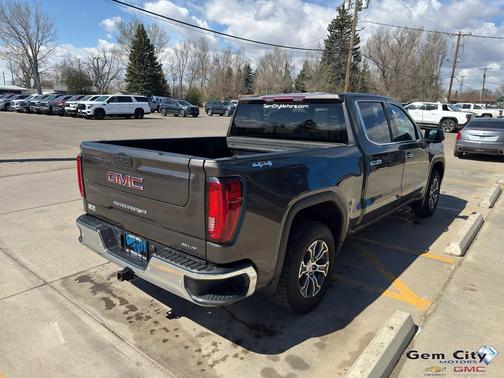 Smokey Quartz Metallic 2019 GMC Sierra 1500 SLT