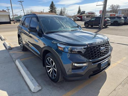 Stone Blue Metallic 2023 Ford Explorer ST-Line