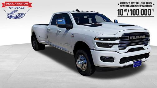 Bright White Clearcoat 2026 RAM 3500 Laramie