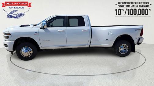 Bright White Clearcoat 2026 RAM 3500 Laramie
