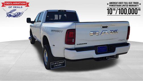 Bright White Clearcoat 2026 RAM 3500 Laramie