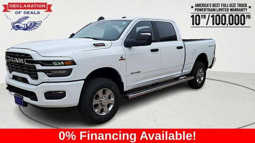 Bright White Clearcoat 2026 RAM 2500 Big Horn