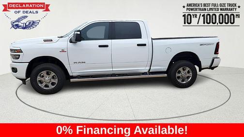 Bright White Clearcoat 2026 RAM 2500 Big Horn