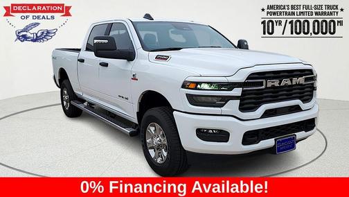 Bright White Clearcoat 2026 RAM 2500 Big Horn