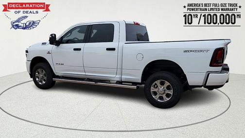 Bright White Clearcoat 2026 RAM 2500 Big Horn