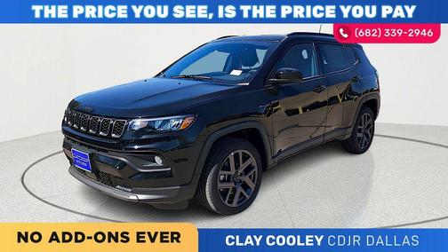 Diamond Black 2026 Jeep Compass Latitude