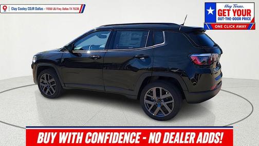 Diamond Black 2026 Jeep Compass Latitude